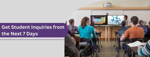 Get Student Inquiries from the Next 7 Days